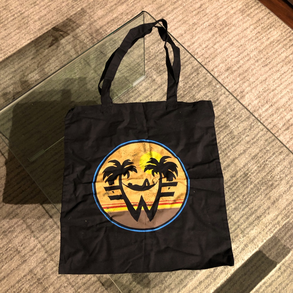 NWOT Weezer Cotton Tote Bag